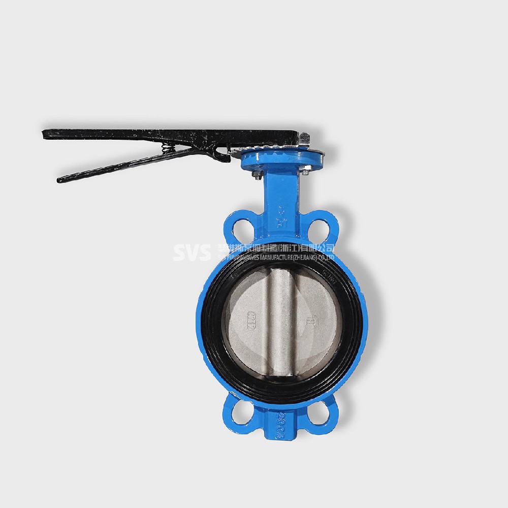 Clamping handle butterfly valve