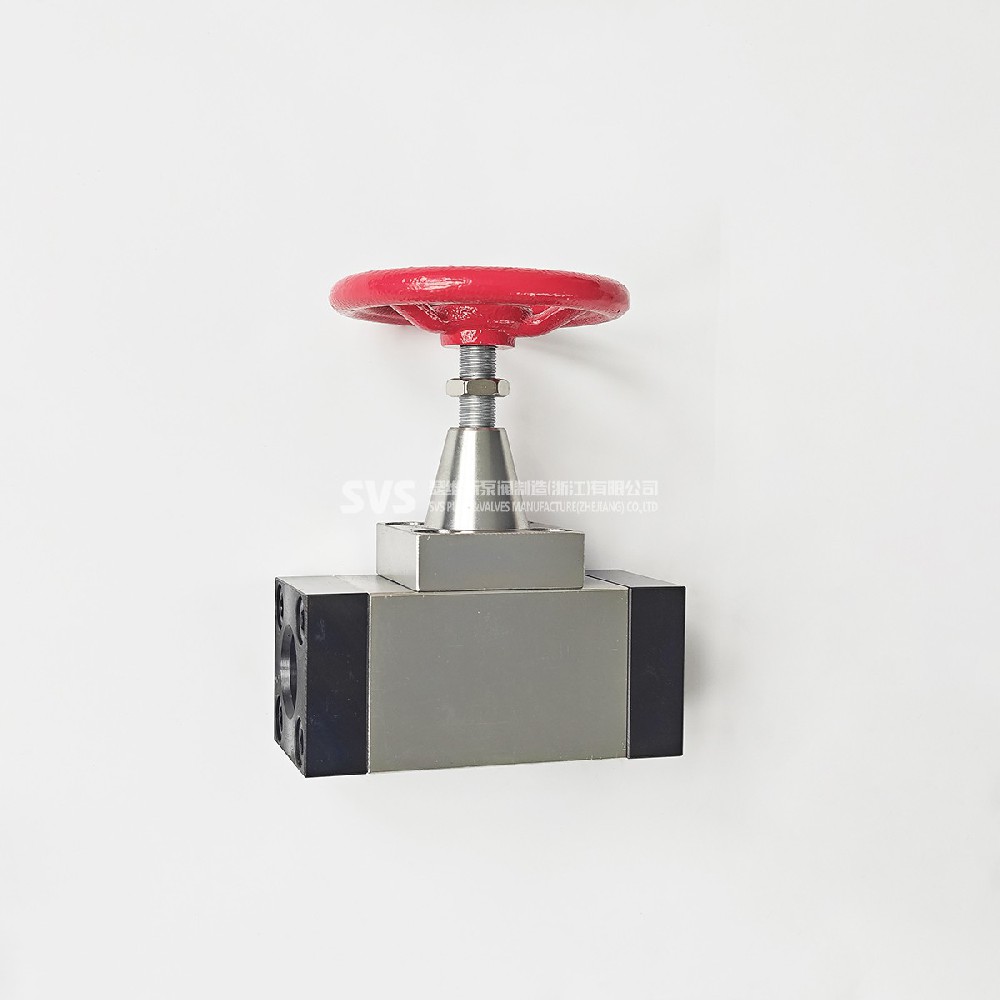 JIS forged steel high-pressure square flange hydraulic globe valve