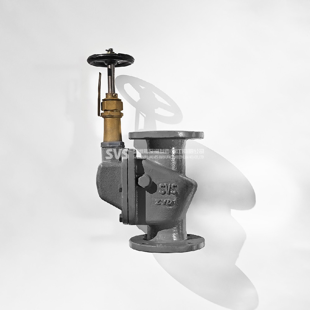 JIS standard cast steel straight flange anti wave valve