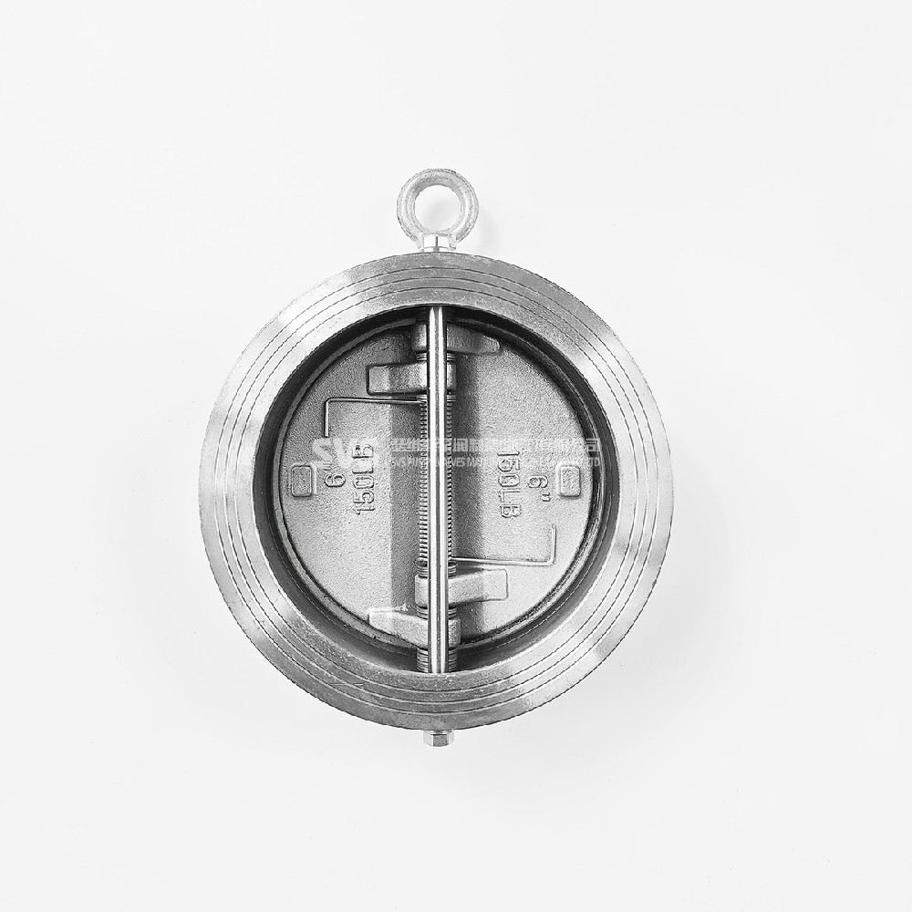 API stainless steel butterfly check valve
